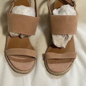 Women Shoes Spring And Summer Wedge Heel Peep Toe Fashion, size 8 1/2